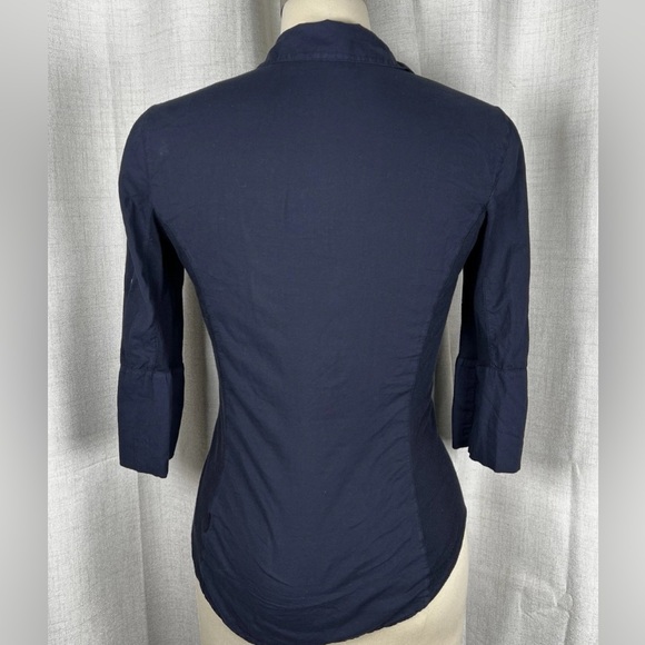 Vintage Standard James Perse Midnight Blue Button-Up Shirt - Picture 6 of 6